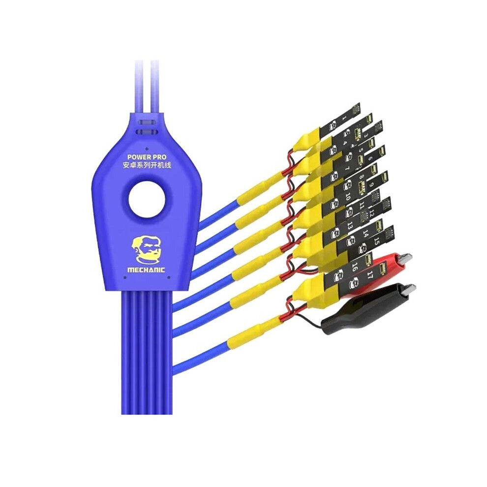 Mechanic 1-To-18 Android Power Supply Test For Smartphone Repair Power Test Cord Tools 6033336941529
