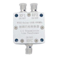 100K-500KHz RF Balun Transformer Clock Sine Square Wave Signal End to Differential to Single End Transformer