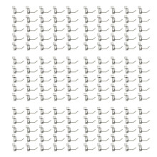 150 X Slatwall Single Hook Pin Shop Display Fitting Prong Hanger 50mm