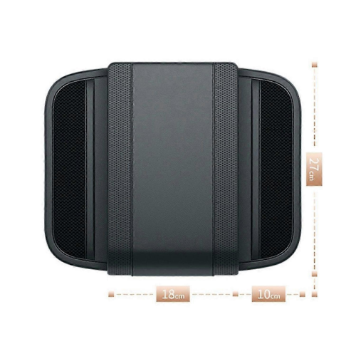 Car Armrest Box Height Pad Universal Armrest Cushion with Pocket Central Memory Cotton Elbow Support - 2