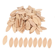 100 Stuks Nr. 20 Diverse Houten Koekjes voor Tenon Machine Houtbewerking Biscuit Jointer