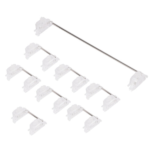 Mechanical Keyboard  Mx  Pcb Mounted  Stabilizer Clear Transparent Case 6.25U Modifier Key Stabiliser