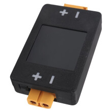 New XT60 8-150V 25A Power Meter Bidirectional Ammeter Aircraft Battery Voltage Capacity Tester for LIPO Battery Testing