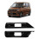 Car Front Inner Door Handle Panel Trim Inner Handle Bowl Trim Frame for  Move 2025 2026 Glossy Black 4