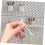 50pcs Clear Pegboard Hooks Durable Plastic Build SpaceSaving Organizer for Garage Retail Display 5