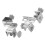 Thickened 2mm Steel Drawer Panel Fixed Clip Height Unrestricted 1