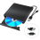 Brushed External DVD Burner USB3.0 - Portable CD/DVD Player Optical Drive for Laptop & Desktop - 4