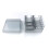 3X Grid Base Storage Box for 8Pcs Hair Clipper Trimmer Limit Comb Guide Comb Barber Tool for  Guide Combs 6