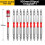 10PCS Double End PH2 Magnetic Screwdriver Bits Set   65mm 6