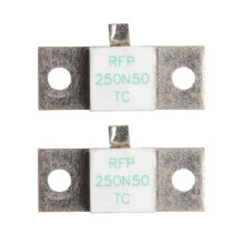 Resistencia de Carga Ficticia RFP250N50TC de 250 W y 50 Ohmios, Alta Potencia para Aplicaciones de Radioaficionado y RF, Pruebas de Antenas.
