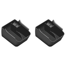 2X Armlehne Aufbewahrung Box Für- MK6 2018 2019 2020 Zentrale Steuerung Behälter Box Auto Innere Organizer Auto Zubehör