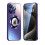 Magnetic Case iPhone 16 Pro Max tok lencsevédelemmel - Lila 1