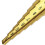 2PC 3-13mm Titanium Plated Hexagonal Handle Step Drill Multi Functional Pagoda Drill Irregular Drill Bit Drilling Tool 3