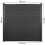 Biombo WPC Sarthe, valla cortaviento, postes WPC 4