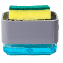 Dispensador de sabão eficiente para cozinha, dispensador de sabão de alta qualidade com design compacto e base estável para fácil colocação em