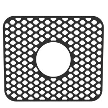 Tapete de silicone flexível para pia de cozinha, protetor de pia antiderrapante com design de pés elevados para drenagem segura e eficiente.