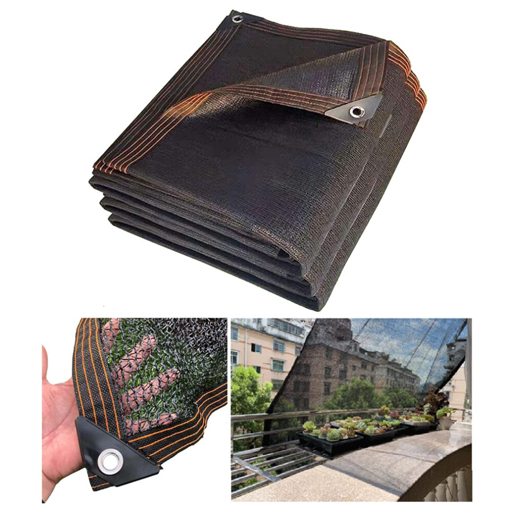 38% Black Shade Cloth 2X4m Uv Protection Sun Shade Tarp For Greenhouse Plants Pergola Outdoor Use 9073542225249