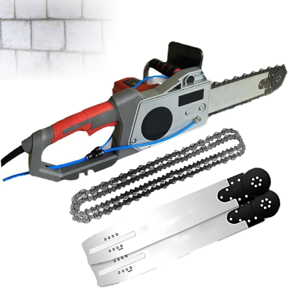 Electric Concrete Chain Saw 480 With Dust Suppression, Deep Cutting For Brick Granite And Concrete Walls 9330225563754