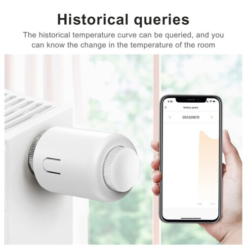 WiFi  Radiator Actuator Valve Thermostatic Radiator Valve Temperature Controller Voice 1