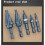 M35 Cobalt Spiral Flute Step Drill Bit Set, 5 Pcs Single Size HSS Step Bits (1/8"-3/4"), with 1/4" Shank Step Bits 2