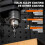 M35 Cobalt Spiral Flute Step Drill Bit Set, 5 Pcs Single Size HSS Step Bits (1/8"-3/4"), with 1/4" Shank Step Bits 7