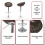 Tabouret de bar MCW-G26 (lot de 2) 2