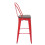Tabouret de bar MCW-A73, assise en bois incluse 4
