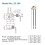 9Pack Ceiling Fan Light  ZE-109 Fan  Ceiling Pull Chain  Replacement (Nickel) 6