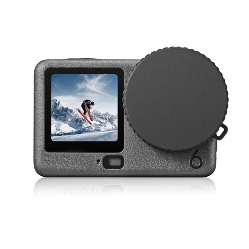 For  Osmo Action 6 Lens Cover Cap Lens Protective Cap for  Osmo Action6 Anti-Scratch Protector Cap 2