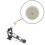 Jazz Drum Foot Beaters Drum Pedal Mallet  Replacement Percussion Instrument Accessories 3
