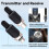 New U801 UHF Wireless XLR Transmitter and Receiver Microphone Converter Wireless Microphone for Live Interview/Studio 3