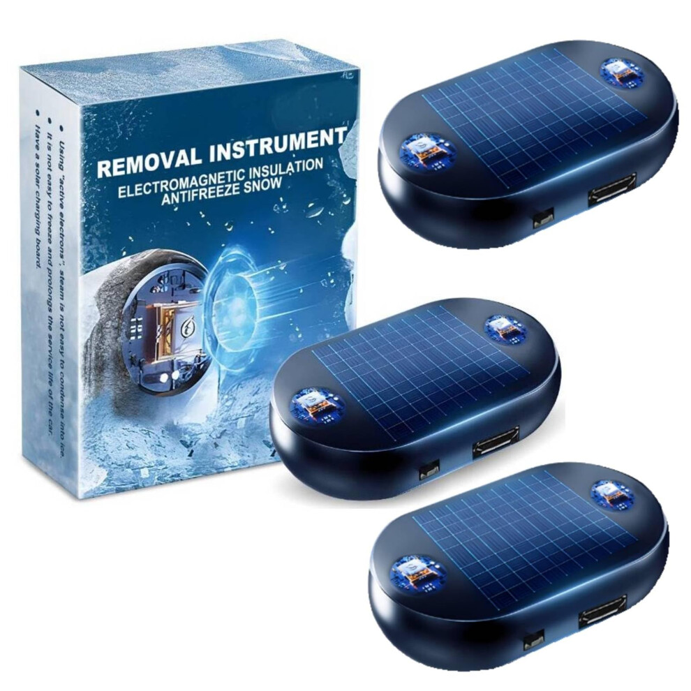 Electromagnetic Car Windshield Deicer And Defroster 3Pack Fast Antifreezing Snow Removal Tool 9330225564713