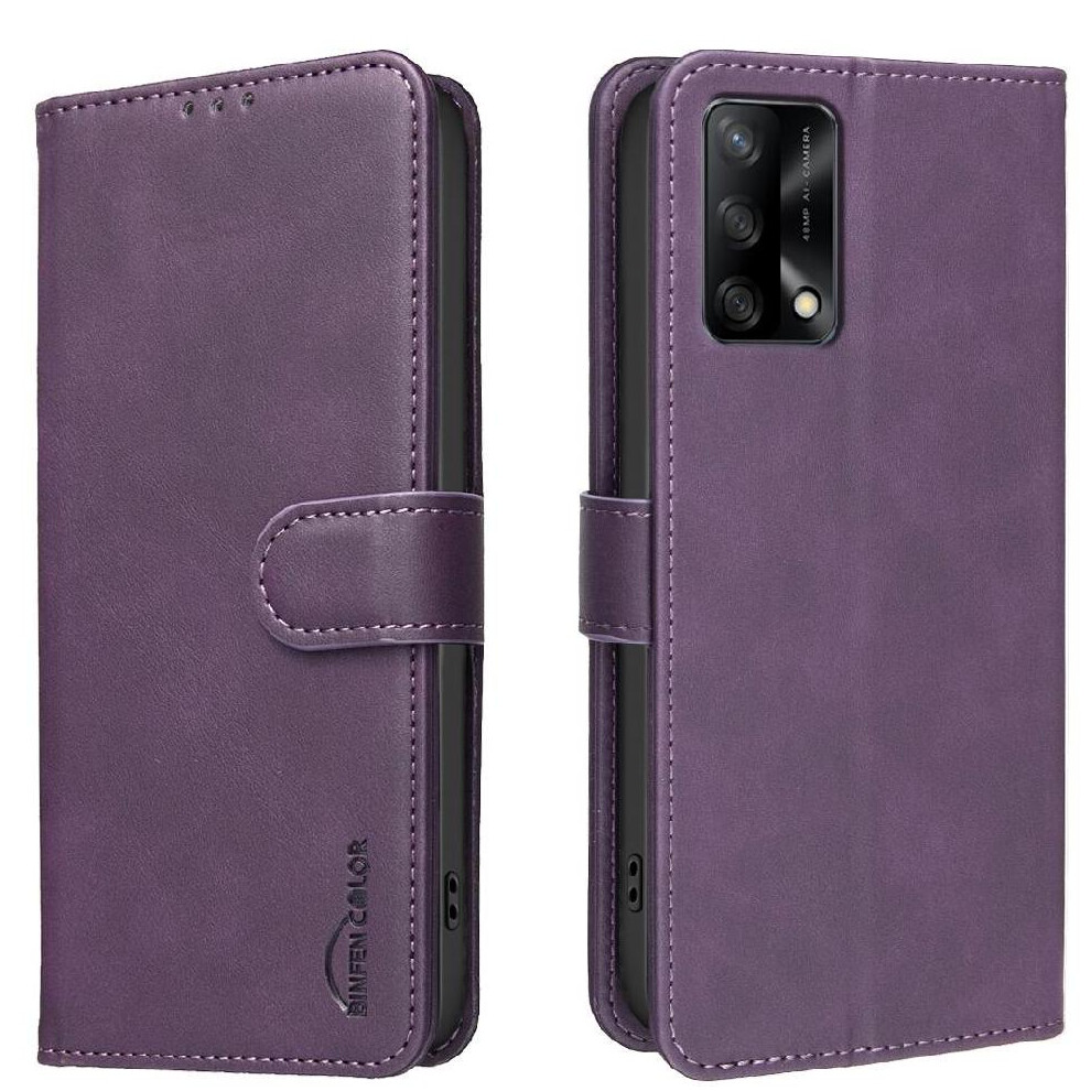 () Phone Case For Oppo F19 4G Drop Protection All Round Shockproof Rfid Blocking Protection Convenient Kickstand 764563357109