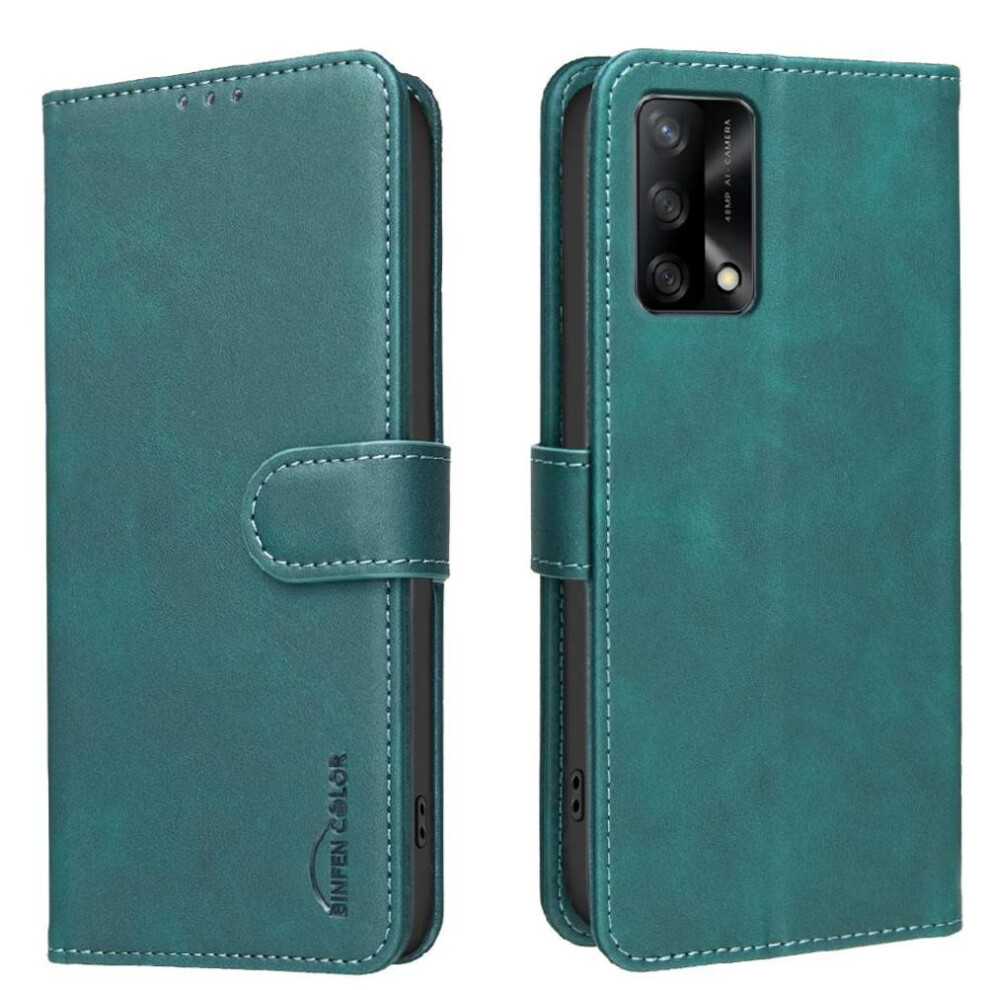 () Phone Case For Oppo F19 4G Drop Protection All Round Shockproof Rfid Blocking Protection Convenient Kickstand 764563357093