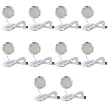 10PCS 3D Printer LED Lamp Adjustable Light Kit Led Light Parts Hardware DIY Model 3 Colors White /Cold/Warm Light
