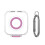 Ring Charger Protective Case for  Ring Gen 4 Shockproof and Dustproof Case with Hook PURPLER 1