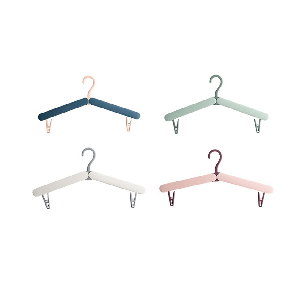 Portable Folding Travel Clothes Hangers, Multi-Functional Compact Hangers For Suitcase, Closet Organization Light 6032187922787