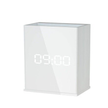 Nordic-Style LED Wall-Mounted Alarm Clock with Remote Control Home Decor Perfect for Creating Personalized Style