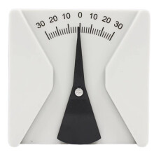 Eyeglass Measuring Gauge - Pantoscopic Angle Ruler, Optical Calibration Tool, Inclinometer, Easy Read Transparent Scale