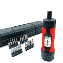 21pcs Preset Torque Screwdriver Set Adjustable 10-65in.Lb Manual Torque Bicycle 1/4 Inch Torque Screwdriver Bicycle