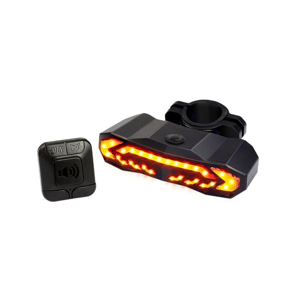 Bicycle Burglar Alarm Tail Bike Rear With Turn Signal Warning And Auto Brake For Scooter And Cycling Light 4713762822631