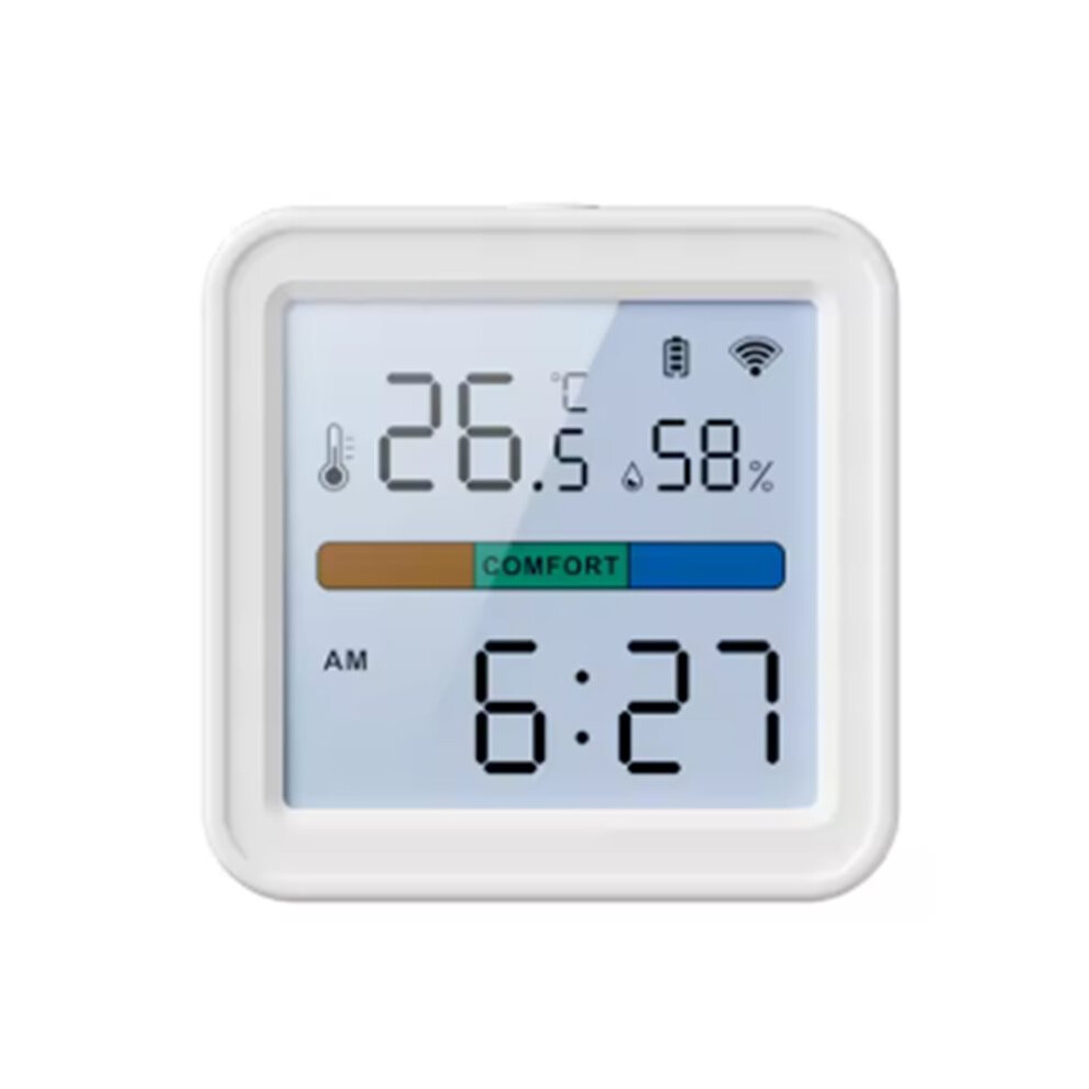 Tuya Wifi Temperature Humidity Sensor With Backlight Supported Hygrometer Thermometer Home App Remote Monitor 4713823245607