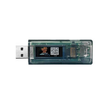 NM-Usb-Chain NMMiner ESP32 120kH/S BTC Lottery Board with TFT-LCD USBA-TypeC Meter Linked with Other Lottery Device