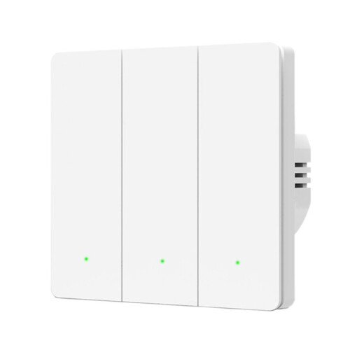 Upgrade Tuya Zigbee Millimeter Wave Human Body Induction  Wall  Single Fire  Magnetic Hold EU Push