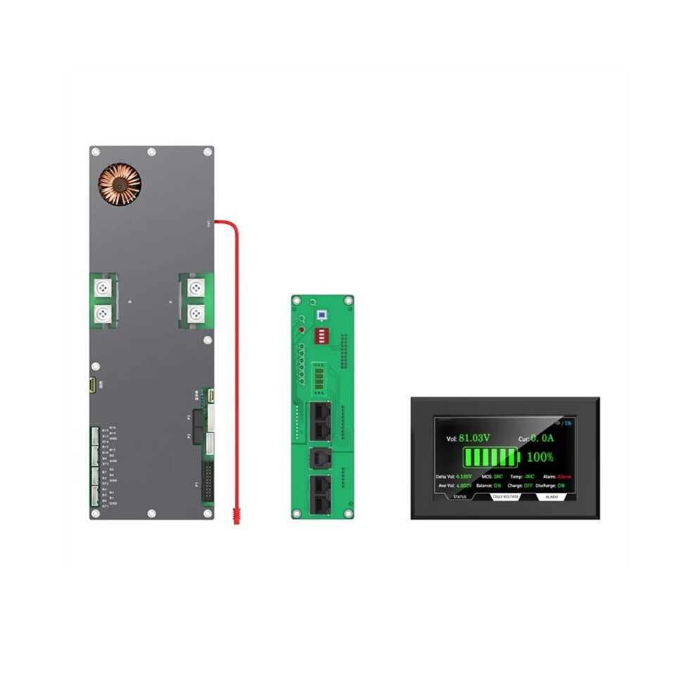 Photos - Car Service Station Equipment For JKBMS JK-PB2A16S20P 24V 48V LiFePo4 Li-Ion Battery 100A 150A 200A Household BMS to Inverter Active Balancer