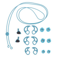 Soft Silicone Swimming Ear Plugs with Lanyard Waterproof Earbuds for Surfing Snorkeling Ear Buds for Swim Protection