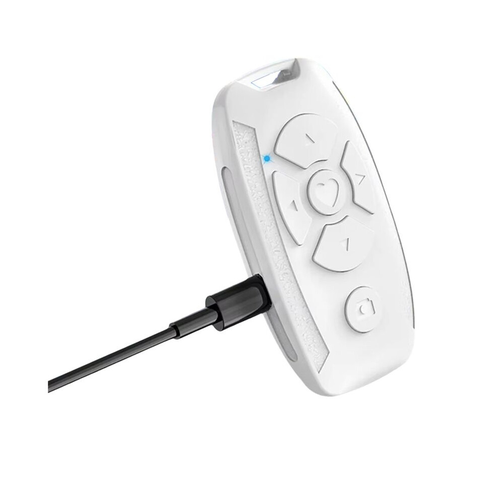 Rechargeable Remote Control Wireless Controller Camera Stick Shutter Release For Phones E-Book Page Turn B Light 6031250899148