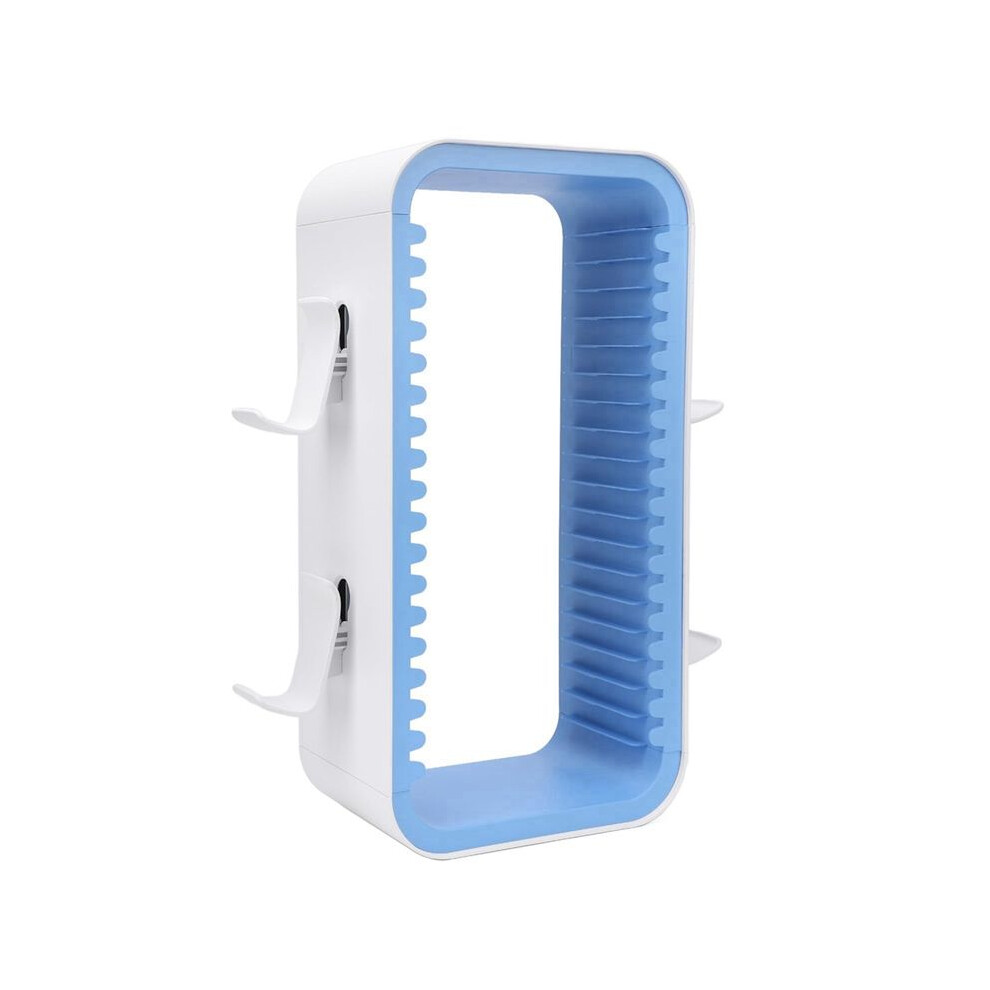 Game Storage Rack For Ps4 Ps5 Game Disc Holder Game Disc Rack For Multi-Function Disc Rack White 4711711558655
