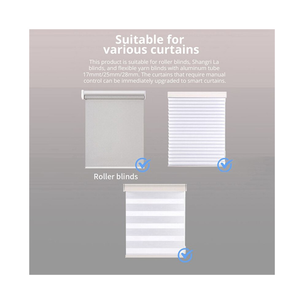 Wifi Roller Shade Blinds Motor Plug-In For 17Mm/20Mm/25Mm/28Mmmm Tube Curtain Tubular Motor Eu Plug Motor With R1 Exogio