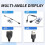 11 Keys LED Strip Controller  Dimmer RF Remote 5V USB Interface Controller for 5050/2835 Single Color LED Strip 5